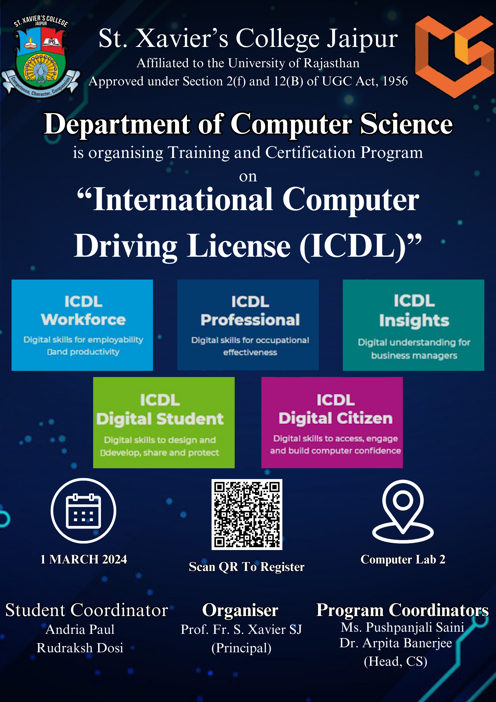 International Computer Driving Licence (ICDL) Course - St. Xavier's ...