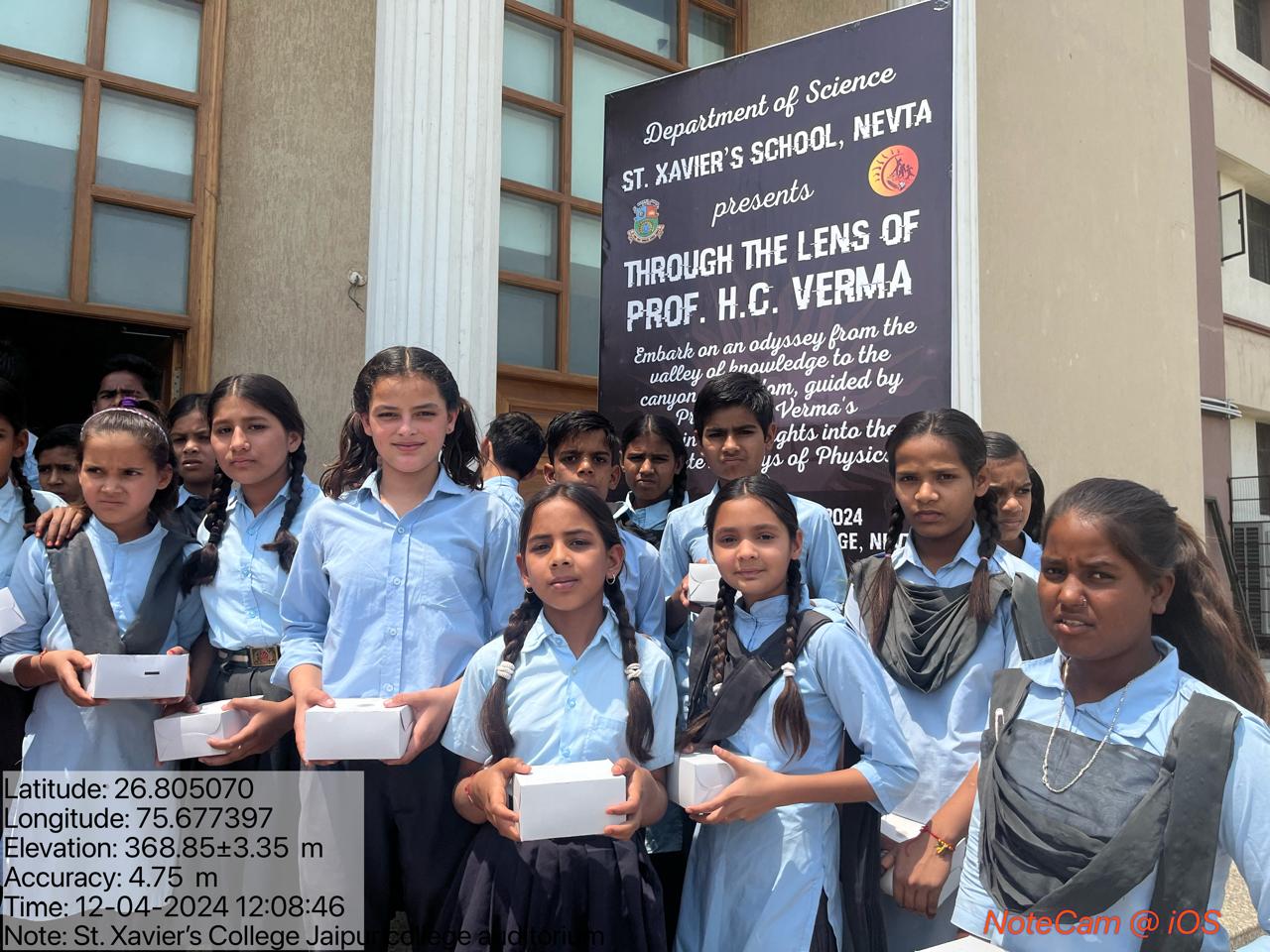 Children And The Teachers From Mahatma Gandhi School (uba Village) With 