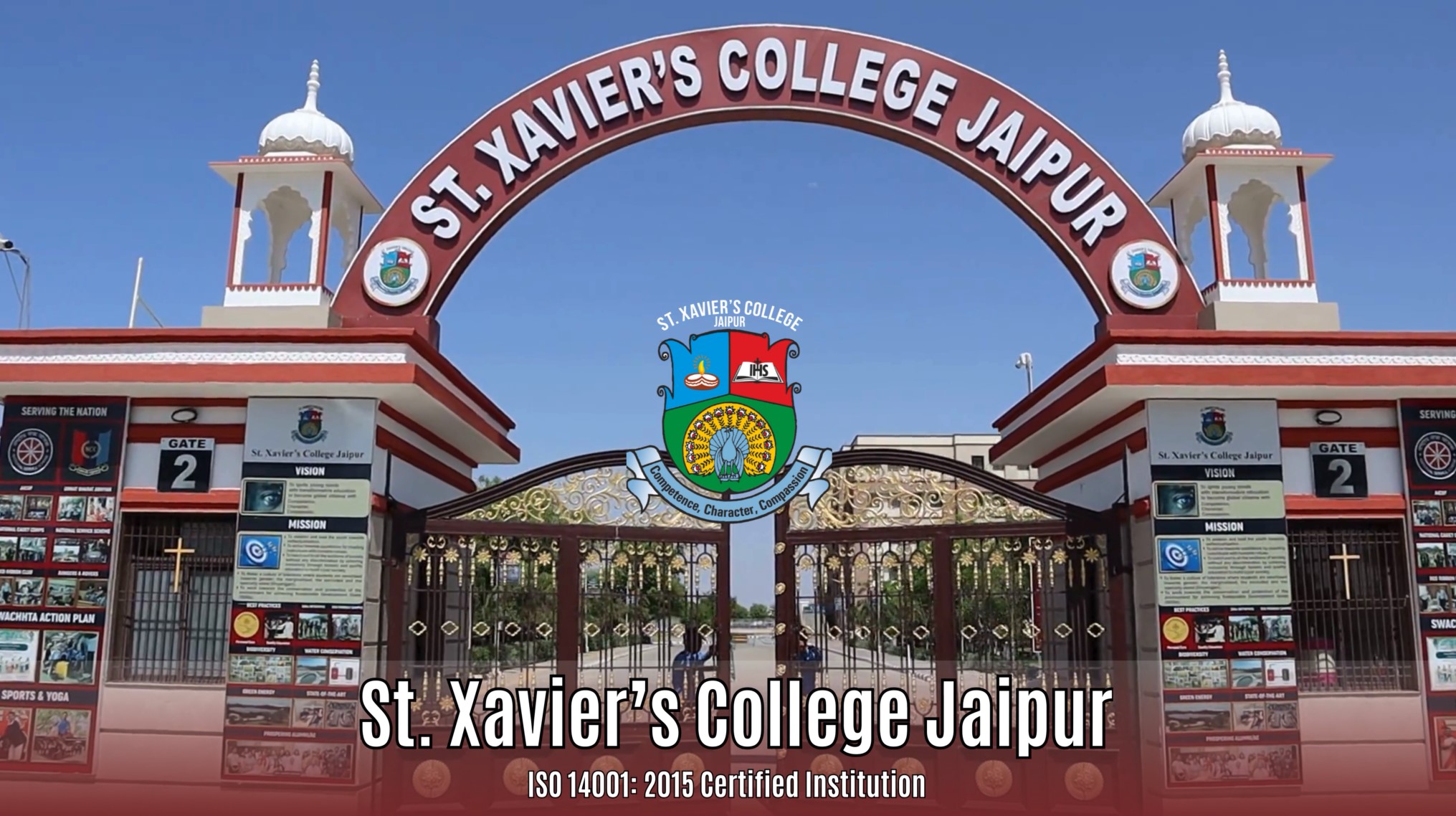 St. Xavier's College Jaipur Cover