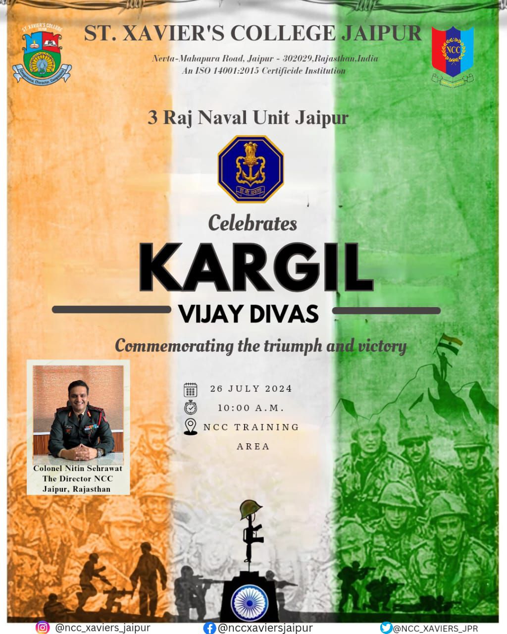 Kargil Vijay Diwas - St. Xavier's College Jaipur