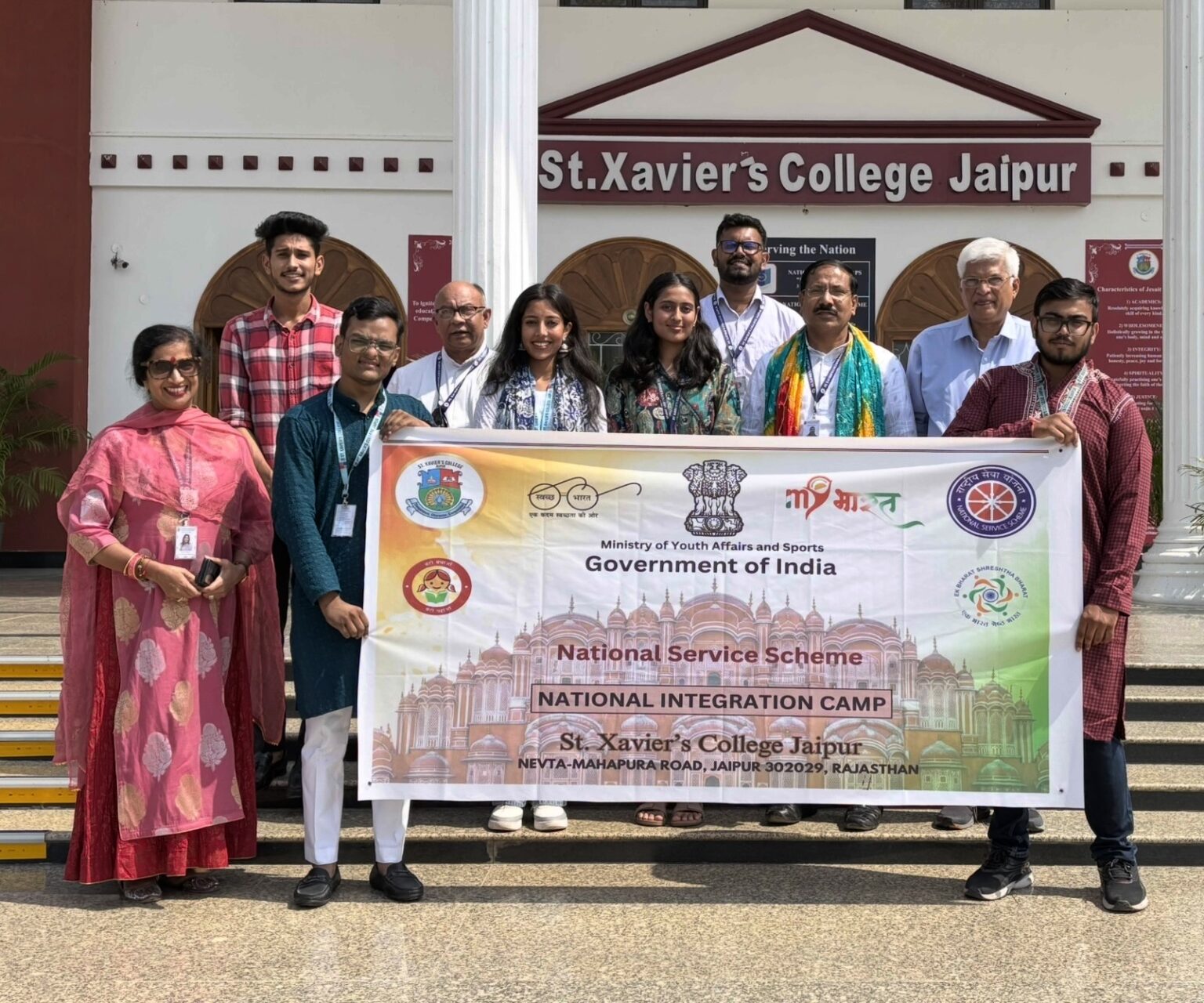 NSS Volunteers and Mr. Rohan Thomas Cherian, NSS (PO) represented State ...