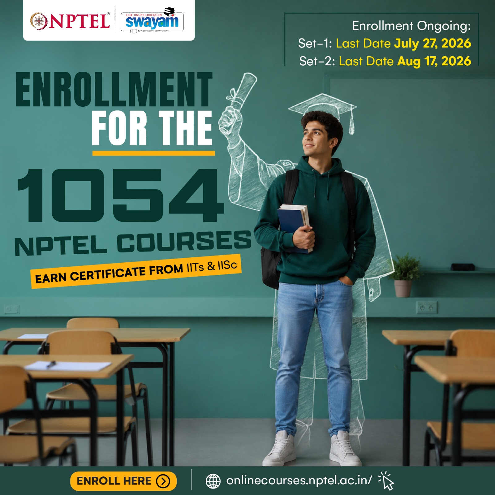 1NPTEL Enrolment Poster