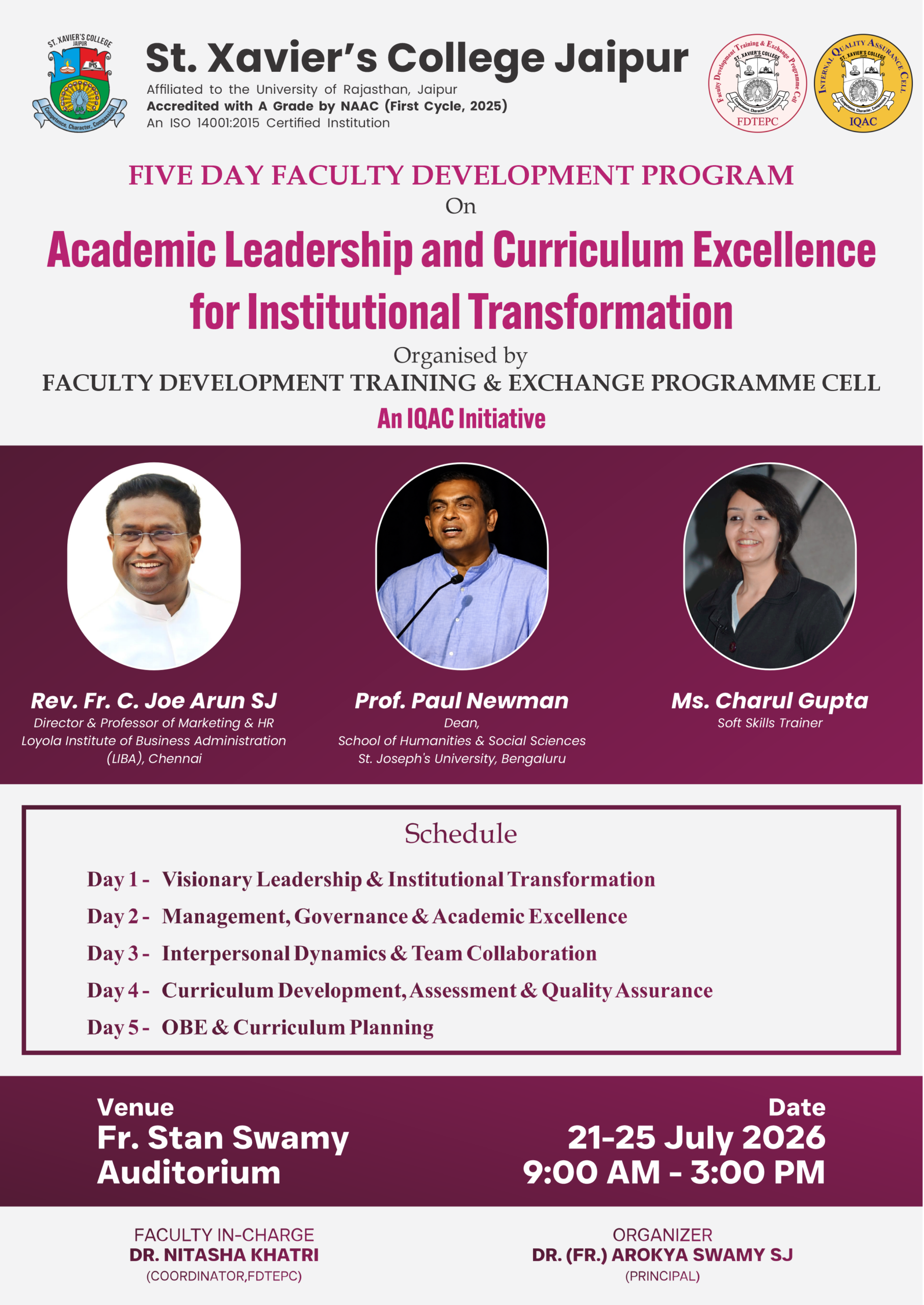 Poster FDP 21-25 July 2026