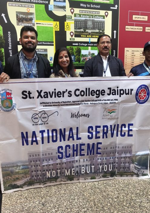 Adventure Cap Volunteers with Fr. Principal