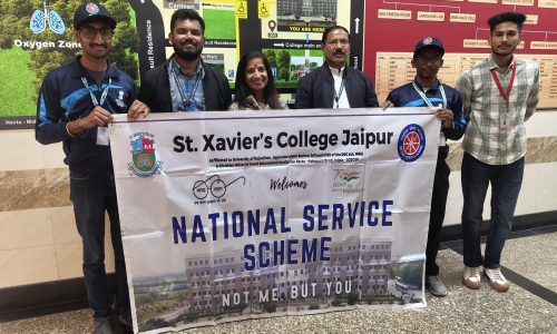 Adventure Cap Volunteers with Fr. Principal