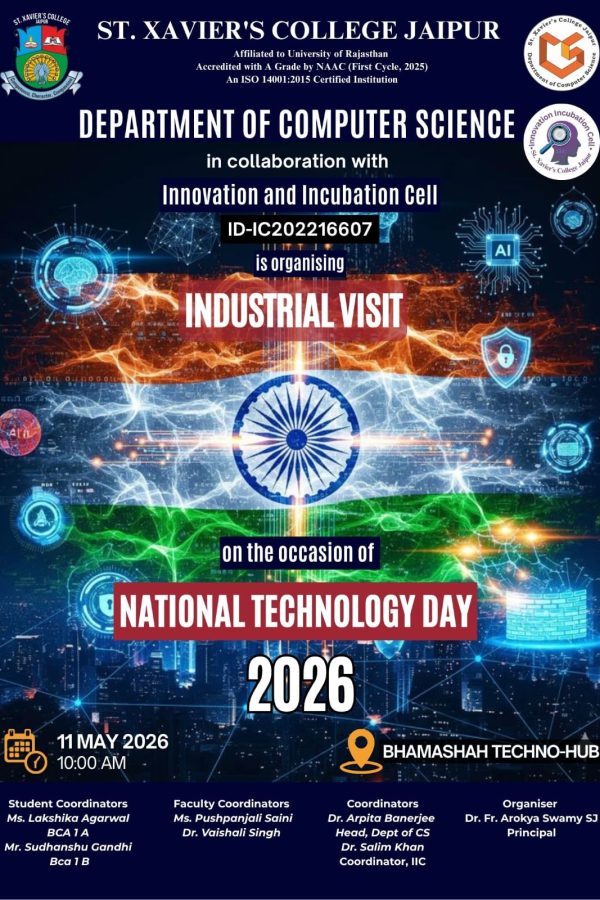 Poster Bhamashah Industrial Visit 2026
