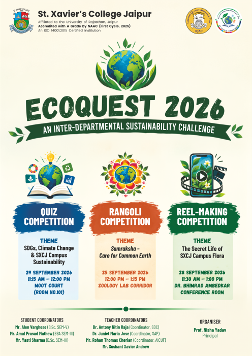 Poster - ECOQUEST - An Inter-Departmental Sustainability Challenge 2026