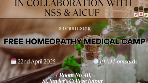 Poster Free Homeopathy Medical Camp 2025