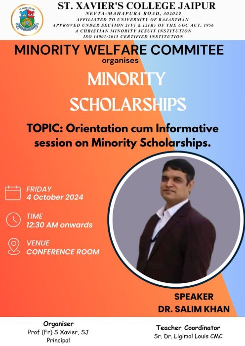 Poster - Minority Welfare Session 2024