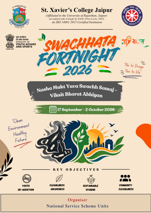 Poster NSS Swachhata-Fortnight 2026