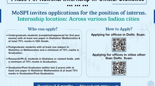 Poster National Internship in Official Statistics 2025