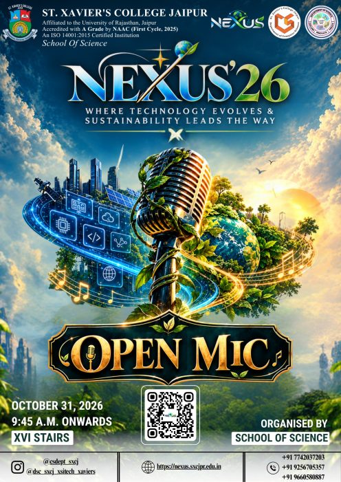 Poster - Open Mic - NEXUS 2026