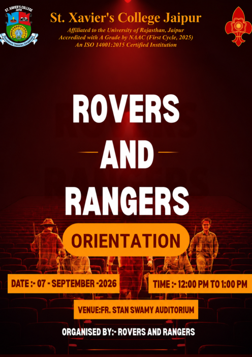 Poster Orientation for Rovers and Rangers 2026