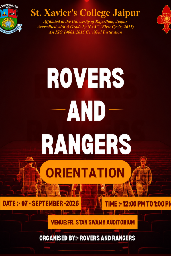 Poster Orientation for Rovers and Rangers 2026