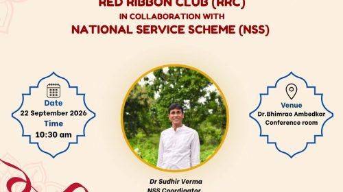 Poster Red Ribbon club orientation 2026
