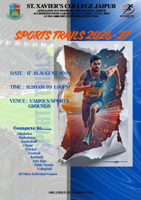 Poster - Sports Trials 2026-27