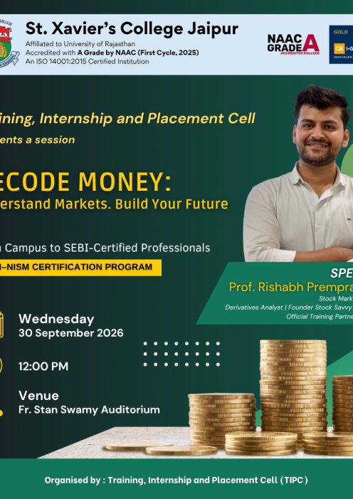 Session on Financial Literacy 30 Sep 2026
