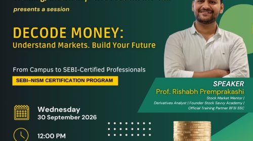 Session on Financial Literacy 30 Sep 2026