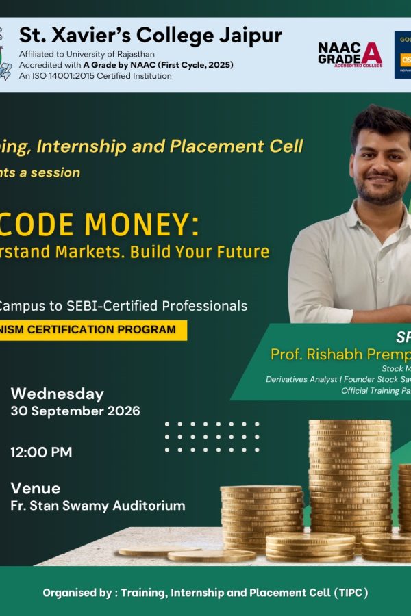 Session on Financial Literacy 30 Sep 2026